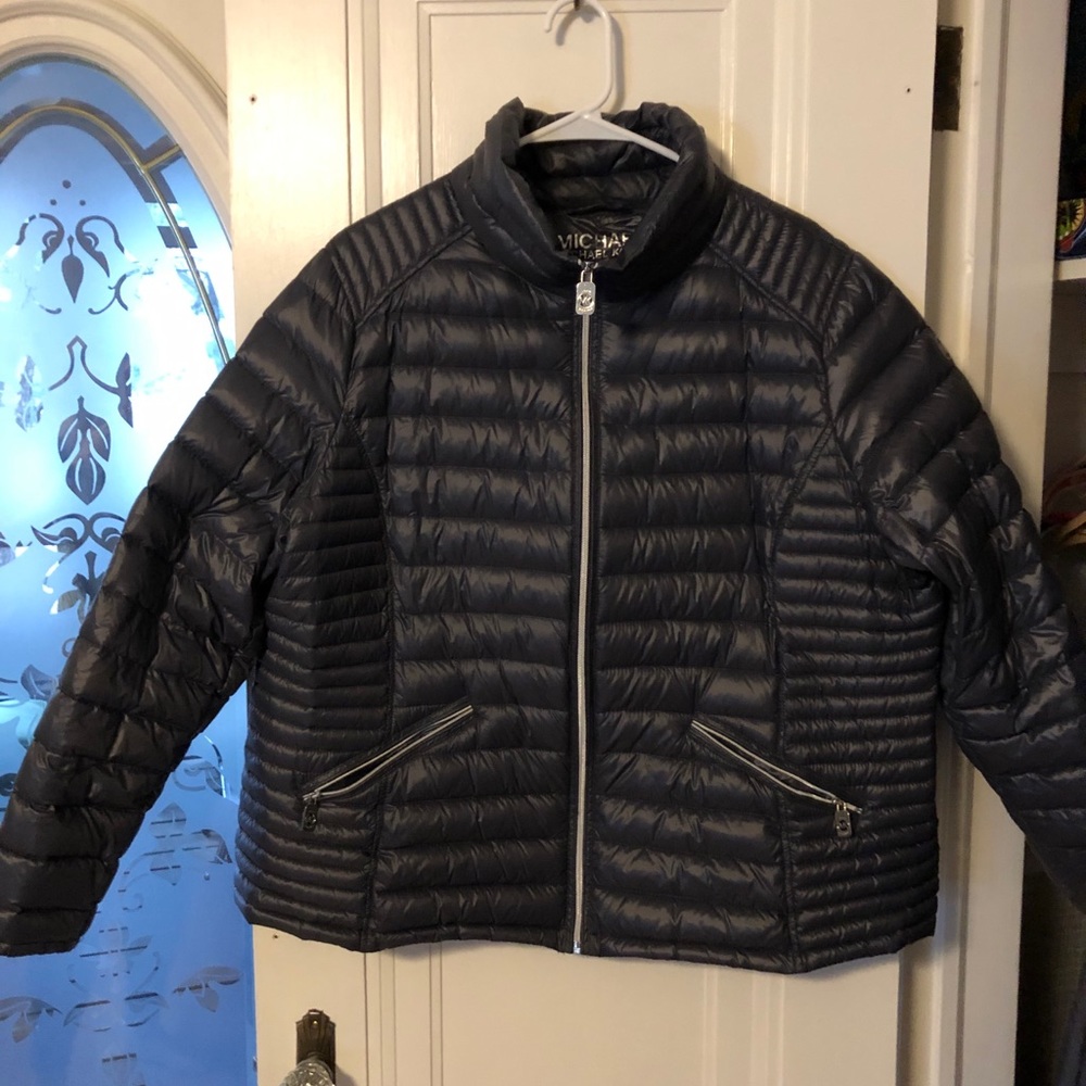 Michael Kors packable down puffer coat